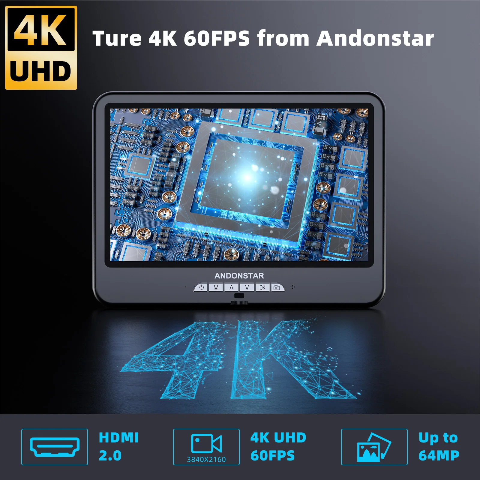 Andonstar AD210S-Pro 4K 60FPS  - Electronic Repairing ulasan dan harga