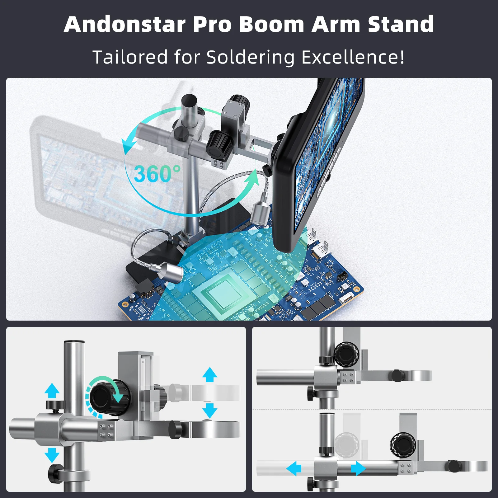 Andonstar AD210S-Pro 4K 60FPS  - Electronic Repairing ulasan dan harga