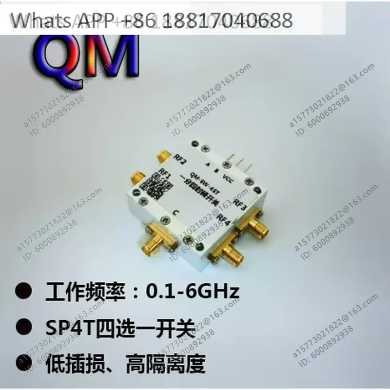 1PC for QM-SW-4ST 0.1-6 GHz SP - Qm Electronics & Repair Services Photos ulasan dan harga