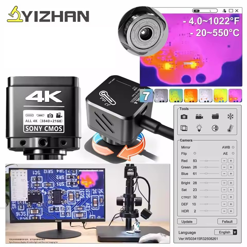 YIZHAN Thermal Imager 256*192  - Electronic Repairing ulasan dan harga