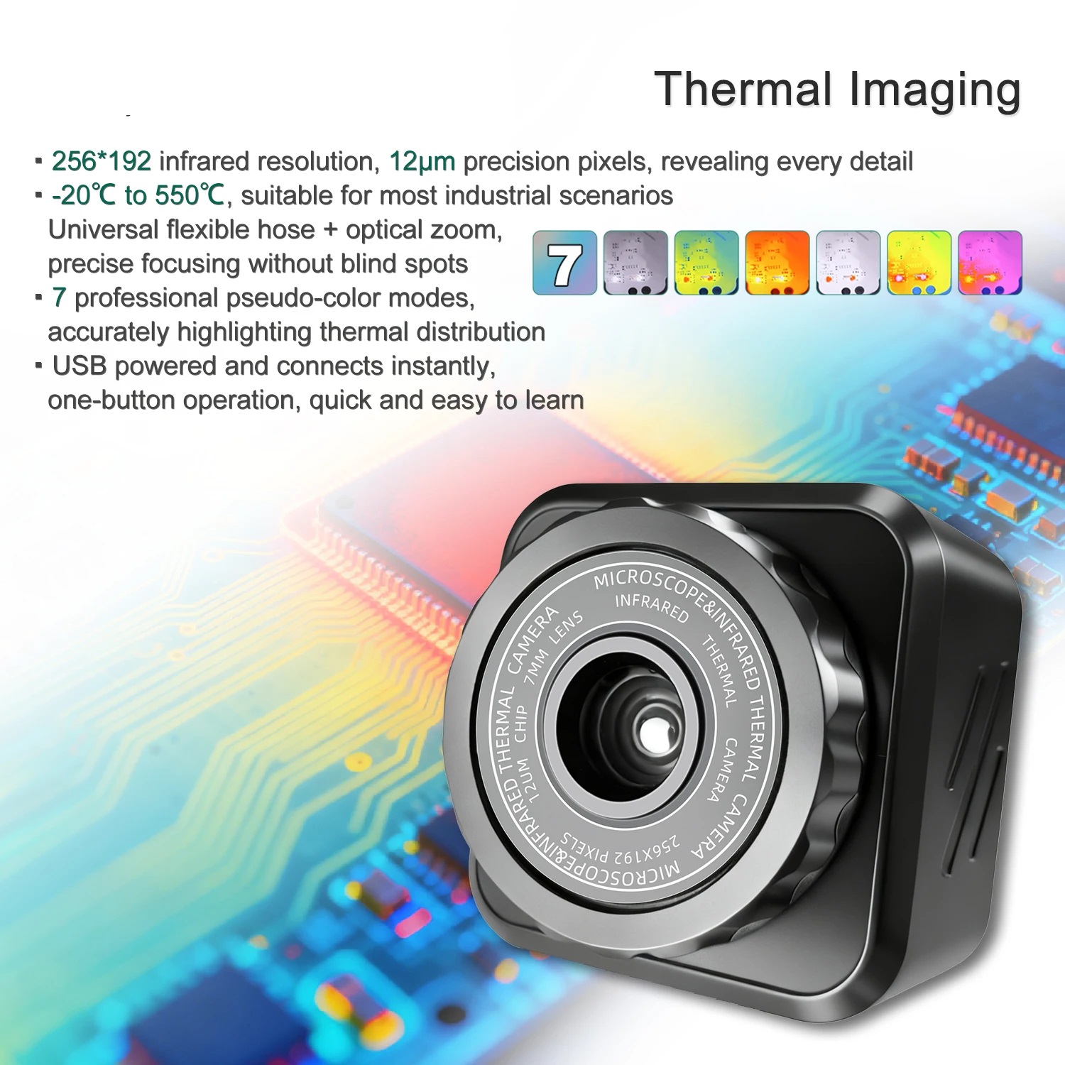 YIZHAN Thermal Imager 256*192  - Electronic Repairing ulasan dan harga
