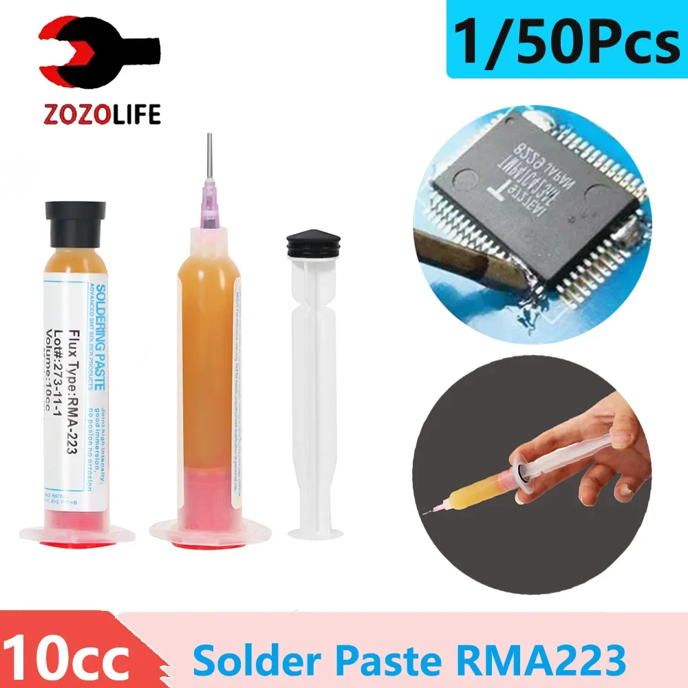 1/50Pcs 10cc RMA-223 Soldering - Soldering Flux Liquid ulasan dan harga